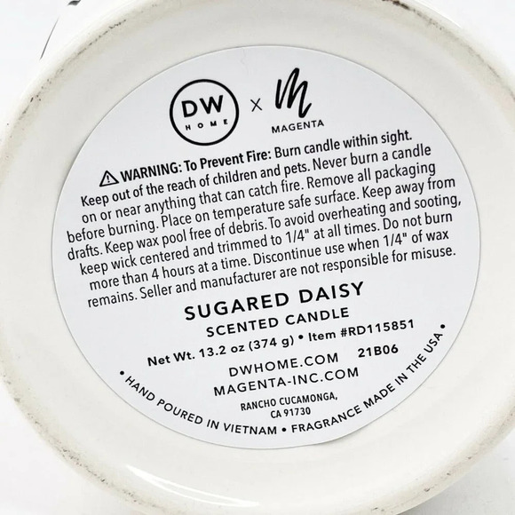 Rae Dunn Ceramic I Love Mom Pink Candle Heart - Picture 5 of 5